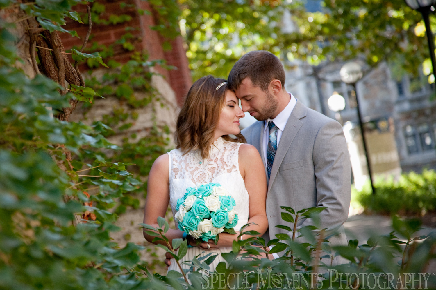 Downtown Ann Arbor MI wedding photograph