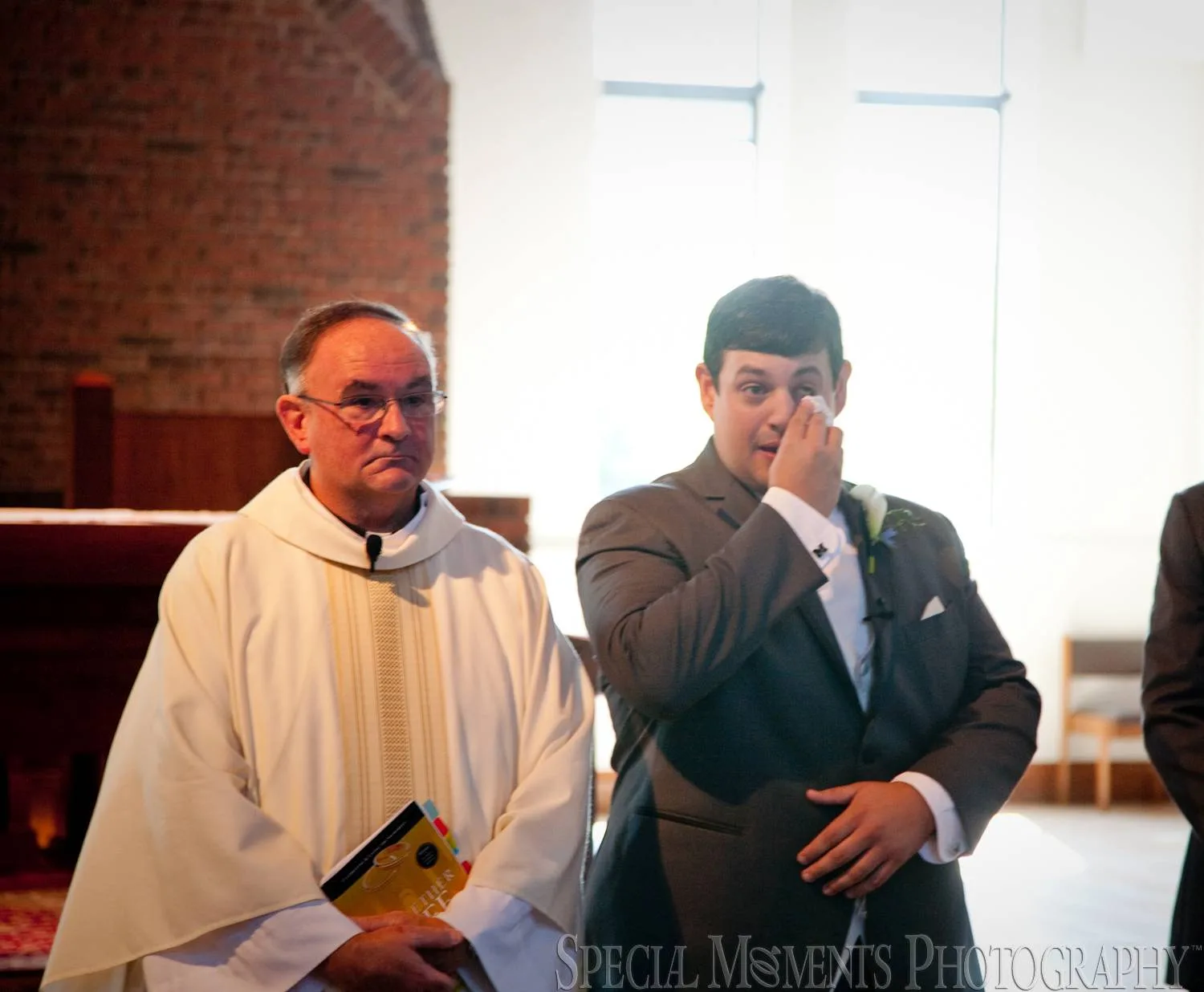 St. Andrew Catholic Saline MI wedding photograph