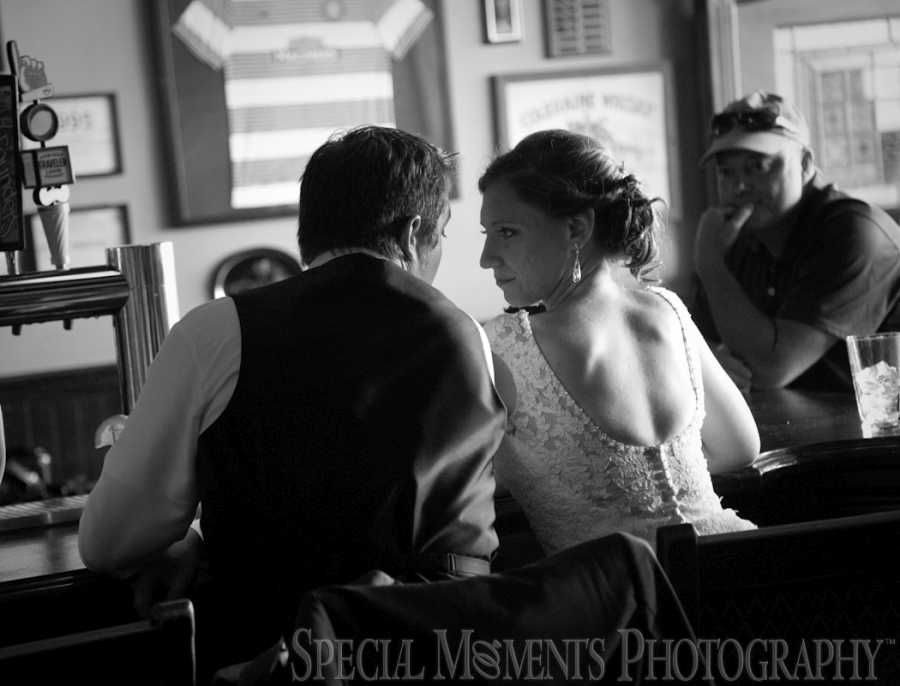 Wilcox Lake & Downtown Plymouth MI wedding photograph