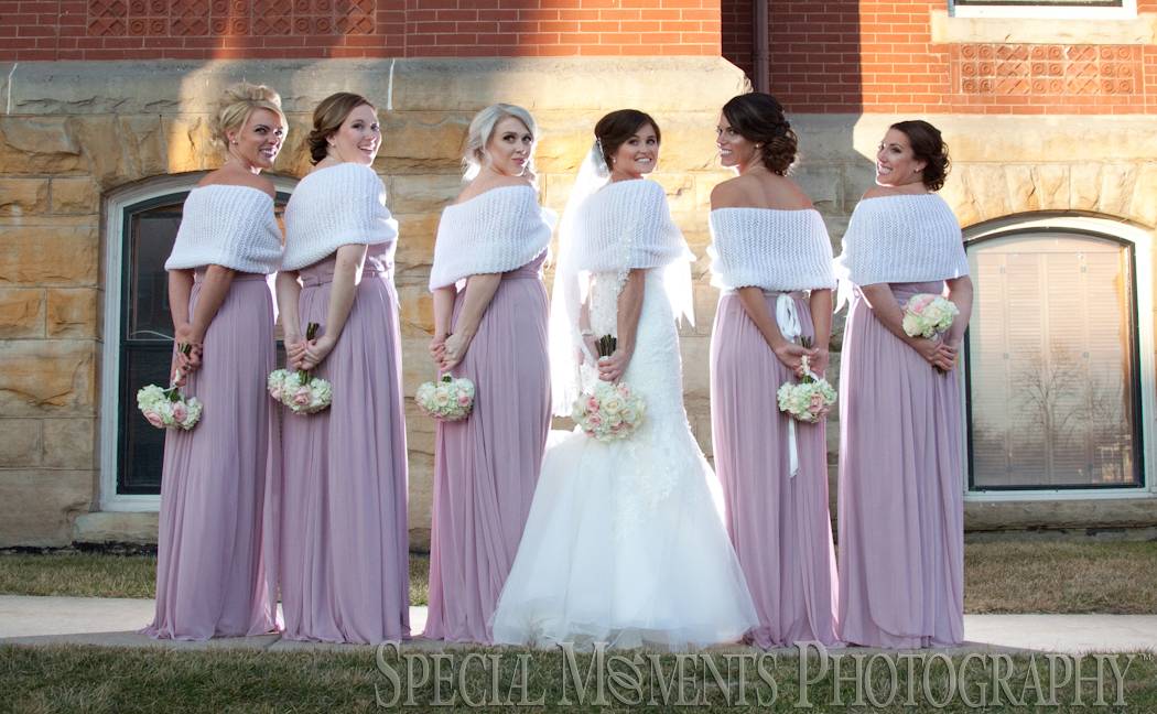 Downtown Howell MI wedding photograph