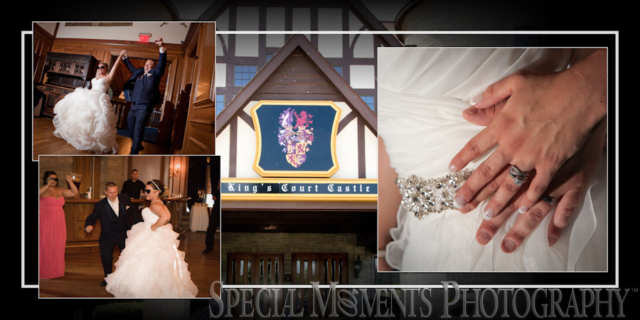 Kings Court Castle Lake Orion MI wedding photograph