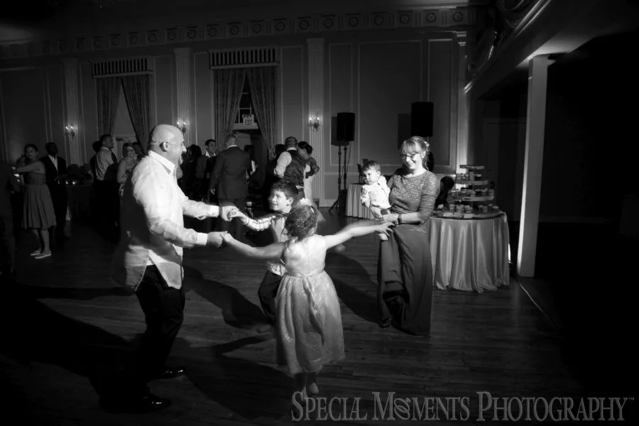 Meeting House Grand Ballroom Plymouth MI wedding photograph