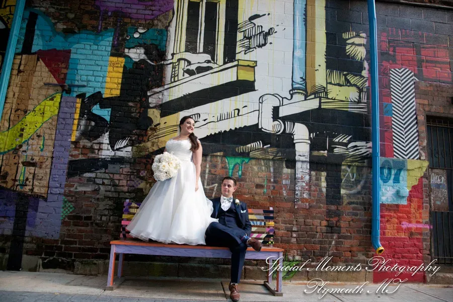 Z Lot Detroit MI wedding photography