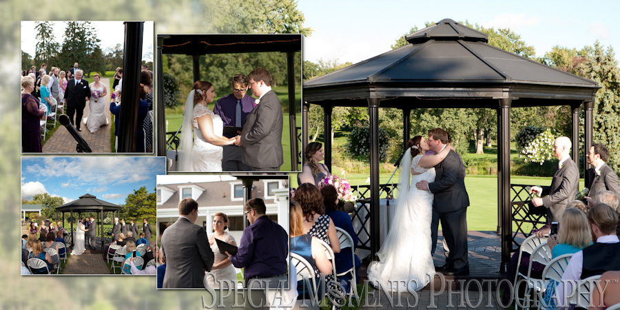 Washtenaw Golf Club wedding Ypsilanti MI photograph