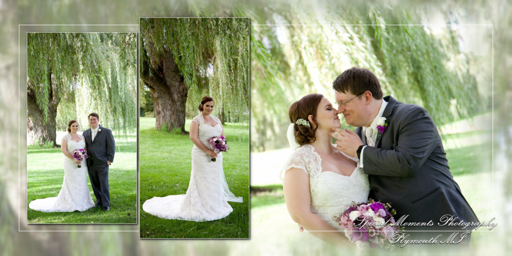 Coffee Table Design - Josh & Jennifer at Washtenaw Golf Club Ypsilanti MI wedding album photography