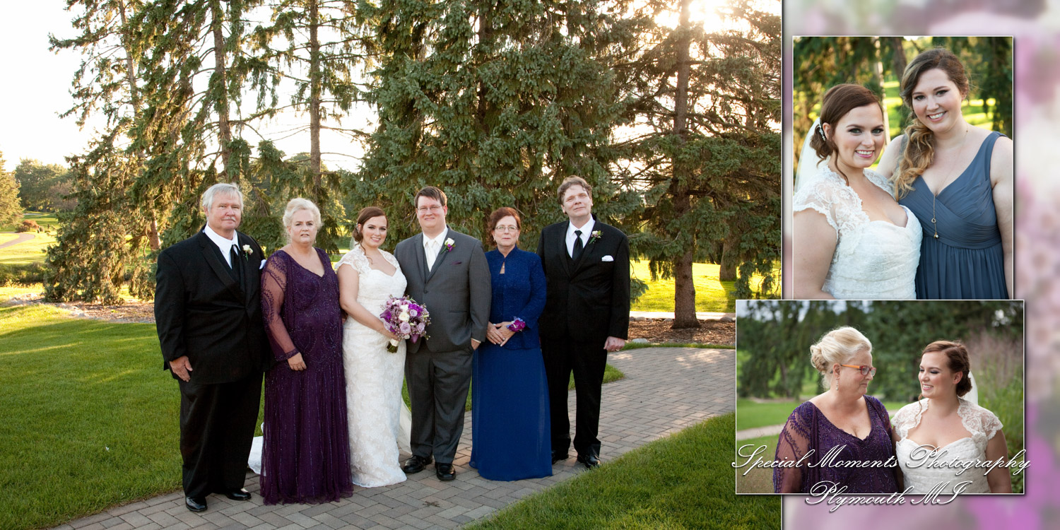 Coffee Table Design - Josh & Jennifer at Washtenaw Golf Club Ypsilanti MI wedding album photography