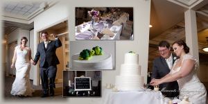Coffee Table Design - Josh & Jennifer at Washtenaw Golf Club Ypsilanti MI wedding album photography