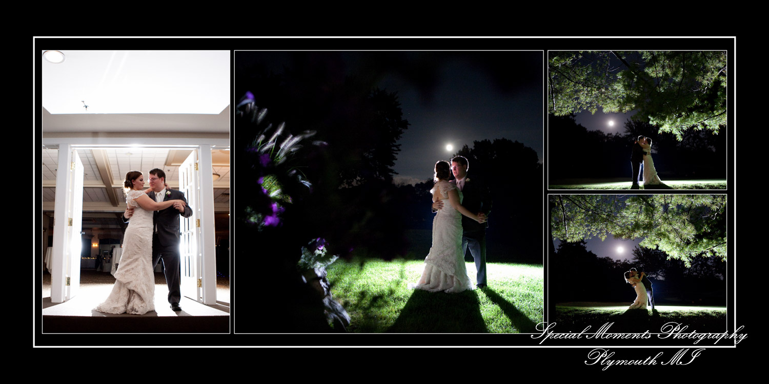 Coffee Table Design - Josh & Jennifer at Washtenaw Golf Club Ypsilanti MI wedding album photography