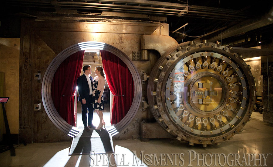 Downtown Detroit MI Engagement photograph