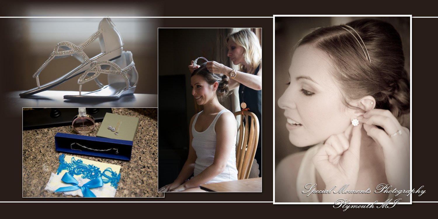 Coffee Table Design - Kelsey Eric at Our Lady of the Lakes Waterford MI wedding album photography