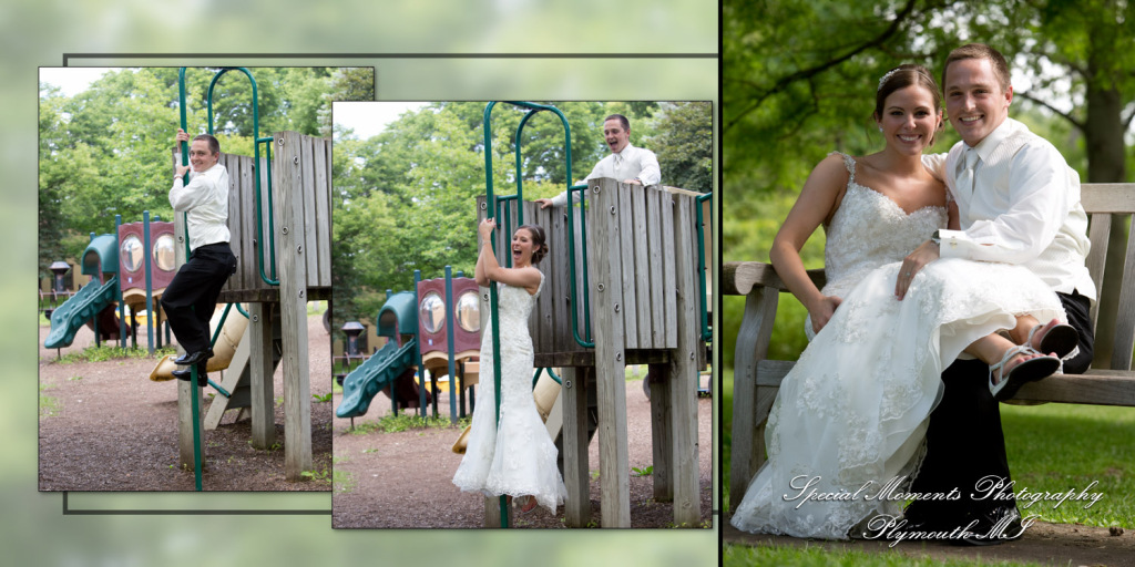 Coffee Table Design - Kelsey Eric at Our Lady of the Lakes Waterford MI wedding album photography
