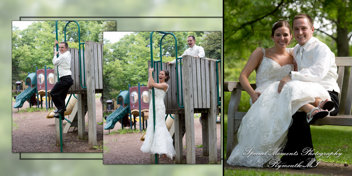 Coffee Table Design - Kelsey Eric at Our Lady of the Lakes Waterford MI wedding album photography