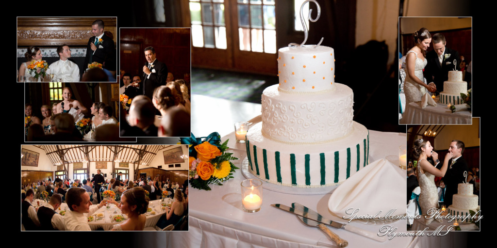 Coffee Table Design - Kelsey Eric at Indianwood Golf Country Club Lake Orion MI wedding album photography