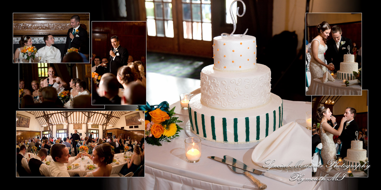 Coffee Table Design - Kelsey Eric at Indianwood Golf Country Club Lake Orion MI wedding album photography