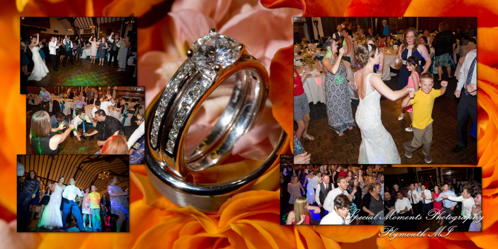 Coffee Table Design - Kelsey Eric at Indianwood Golf Country Club Lake Orion MI wedding album photography