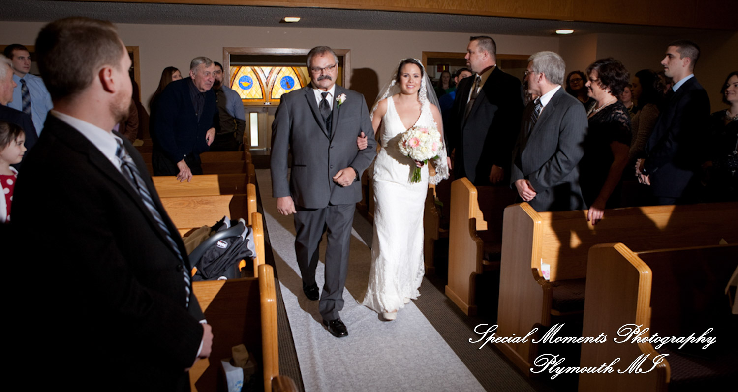 Kathrine & Nathan at The Bridge United Methodist Milan MI wedding photography