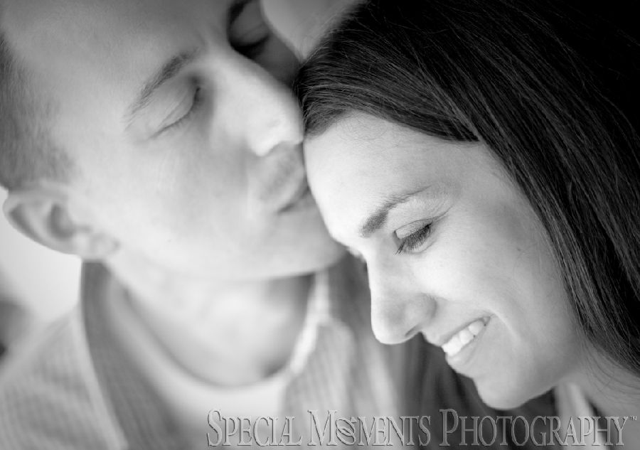 Mill Race Northville MI engagement photograph