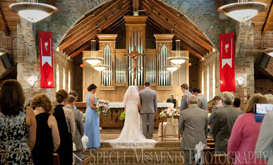 St. Joseph Lake Orion MI wedding photograph