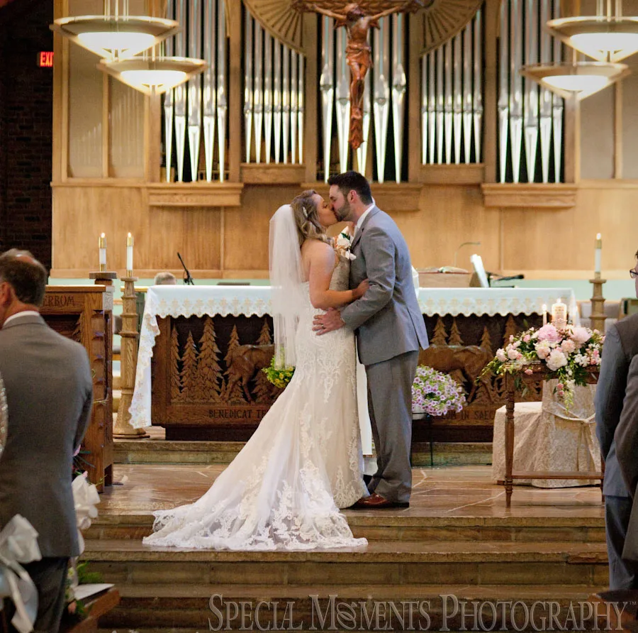 St. Joseph Lake Orion MI wedding photograph