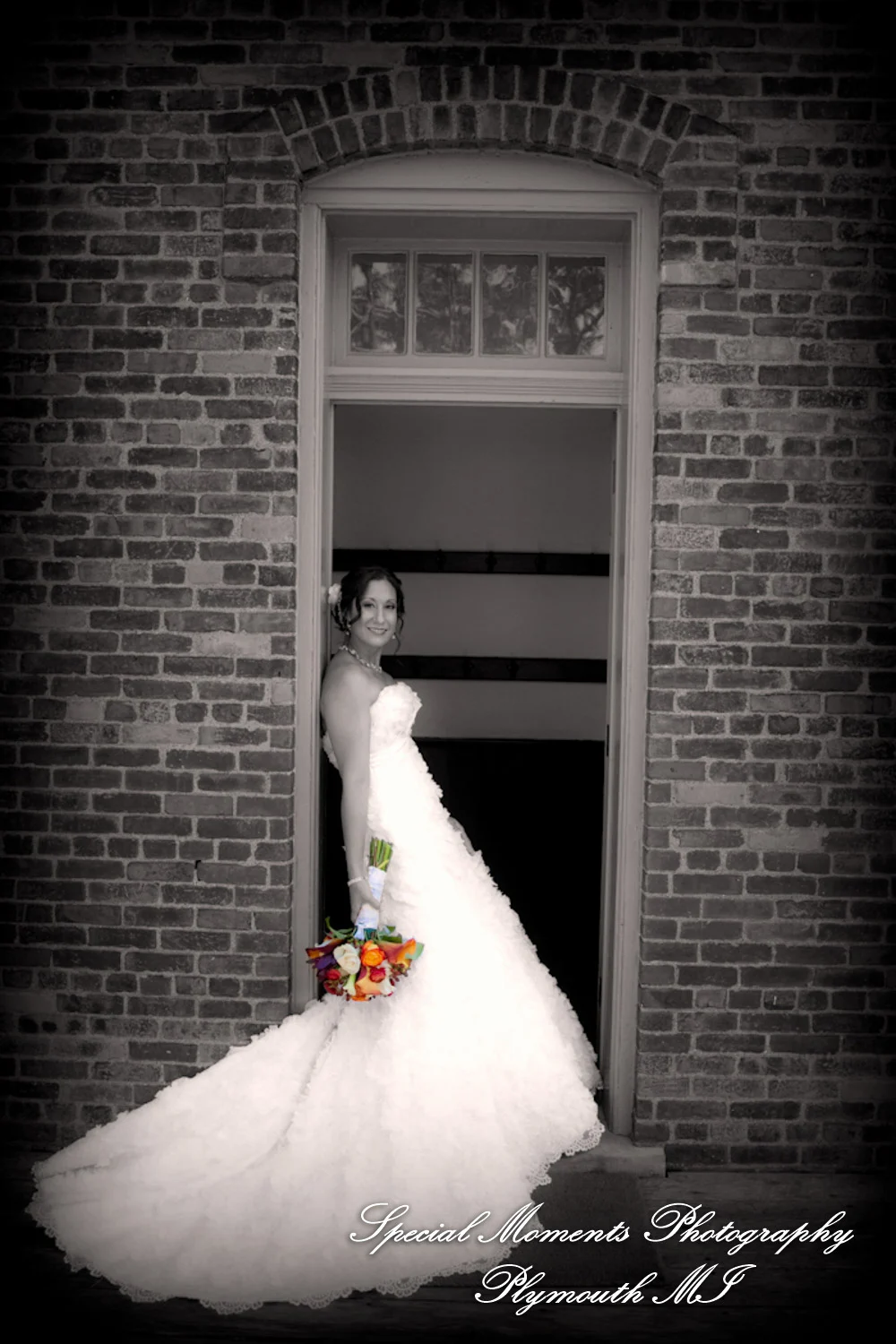 Martha-Mary Chapel Greenfield Village Dearborn MI wedding photograph