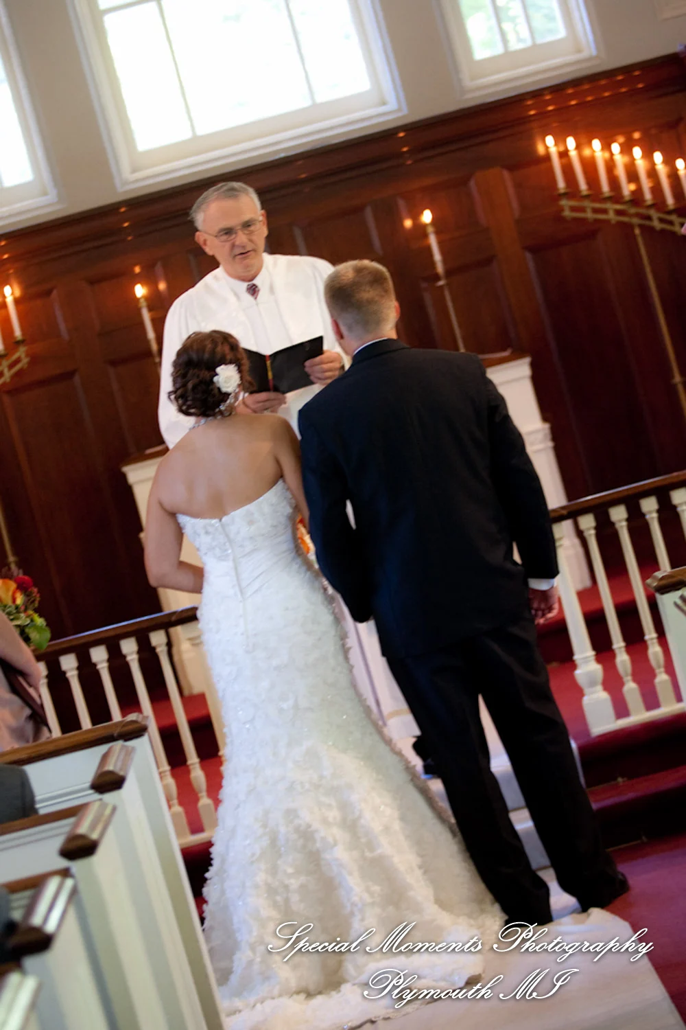 Martha-Mary Chapel Greenfield Village Dearborn MI wedding photograph