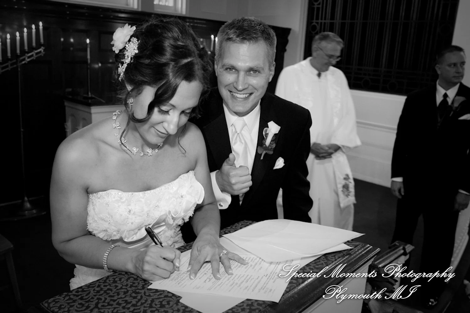Martha-Mary Chapel Greenfield Village Dearborn MI wedding photograph