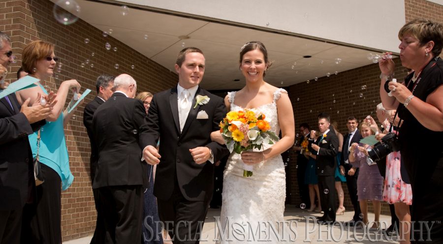 Our Lady of the Lakes Waterford MI wedding photograph