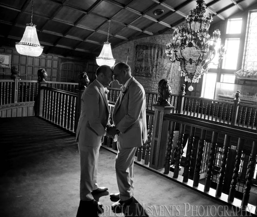 Canterbury Castle Lake Orion MI LGBTQ wedding photograph