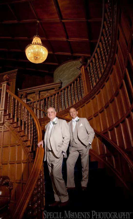 Canterbury Castle Lake Orion MI LGBTQ wedding photograph