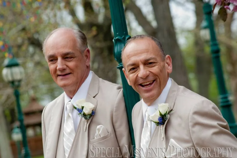 Canterbury Castle Lake Orion MI LGBTQ wedding photograph