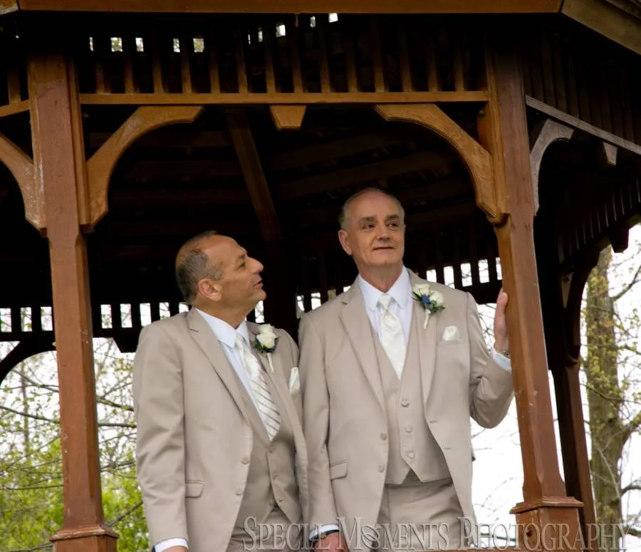 Canterbury Castle Lake Orion MI LGBTQ wedding photograph