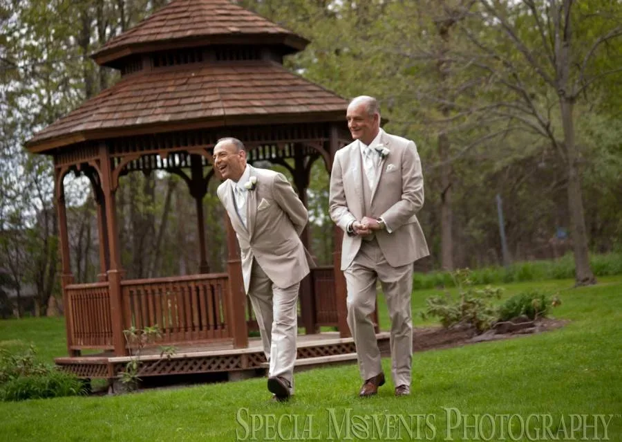 Canterbury Castle Lake Orion MI LGBTQ wedding photograph