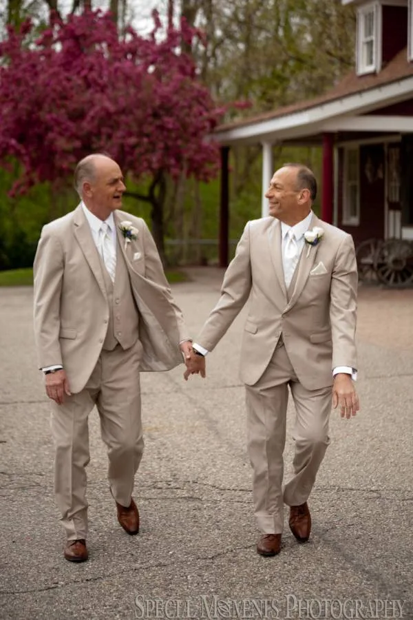 Canterbury Castle Lake Orion MI LGBTQ wedding photograph