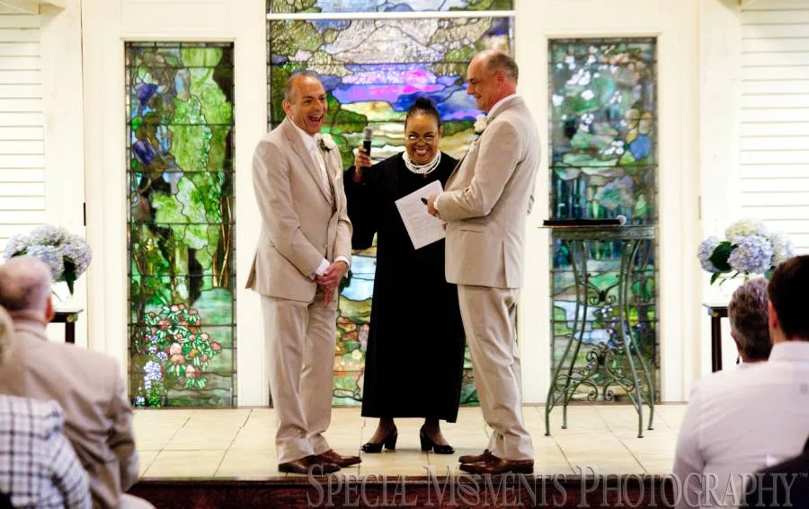 Canterbury Castle Lake Orion MI LGBTQ wedding photograph