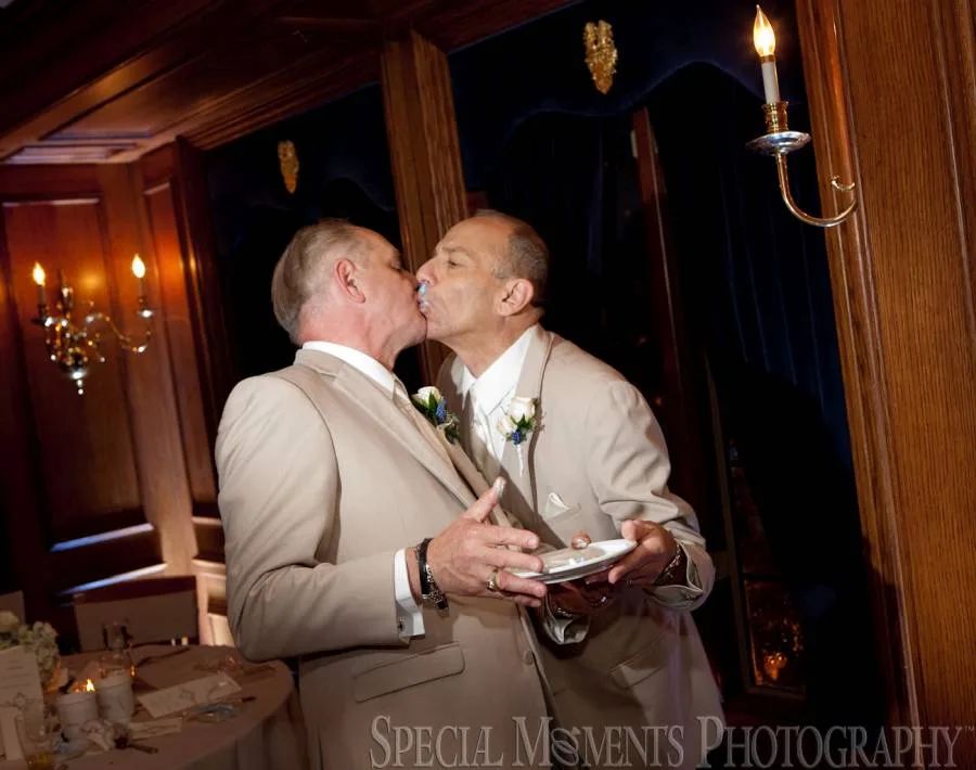 Canterbury Castle Lake Orion MI LGBTQ wedding photograph