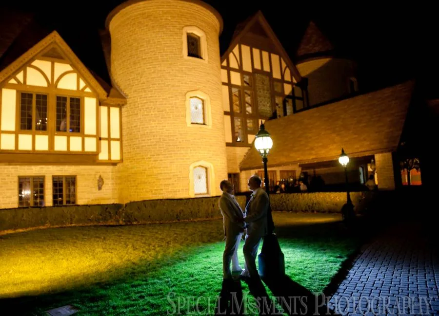 Canterbury Castle Lake Orion MI LGBTQ wedding photograph