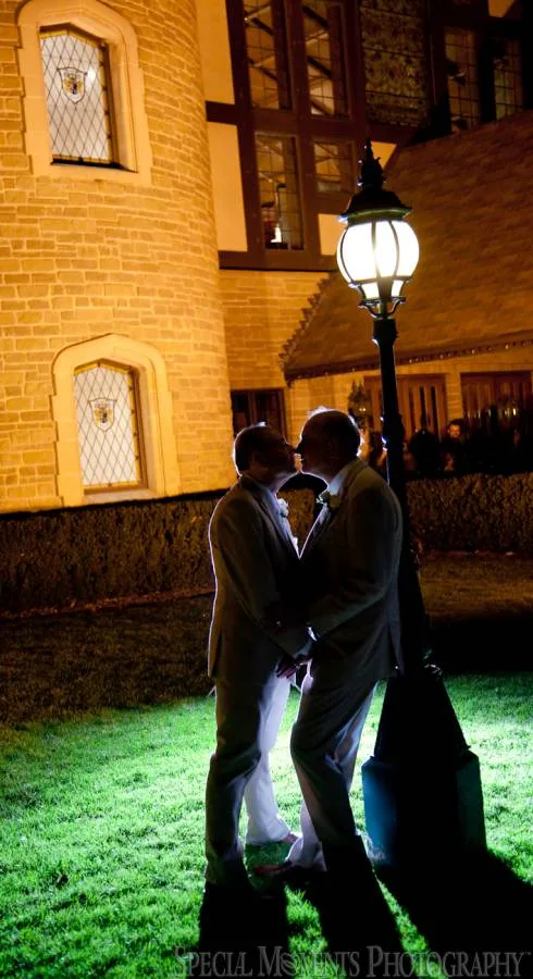 Canterbury Castle Lake Orion MI LGBTQ wedding photograph