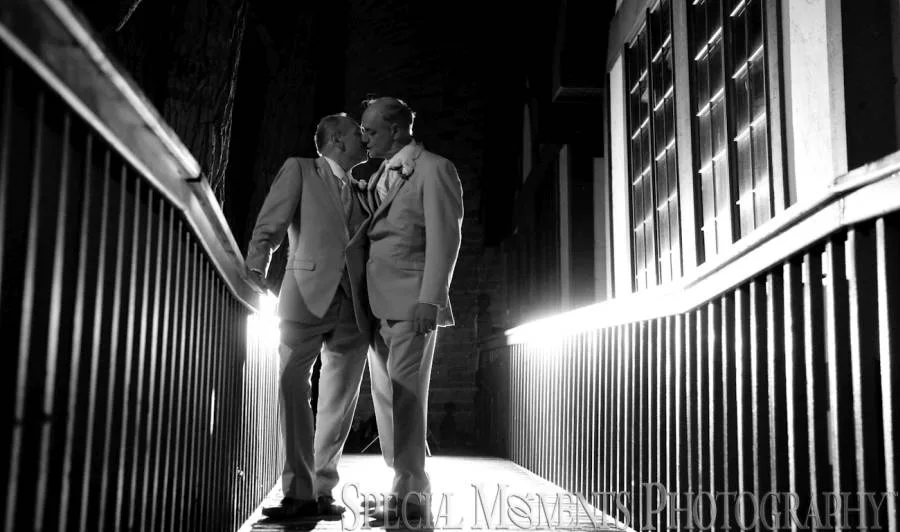 Canterbury Castle Lake Orion MI LGBTQ wedding photograph
