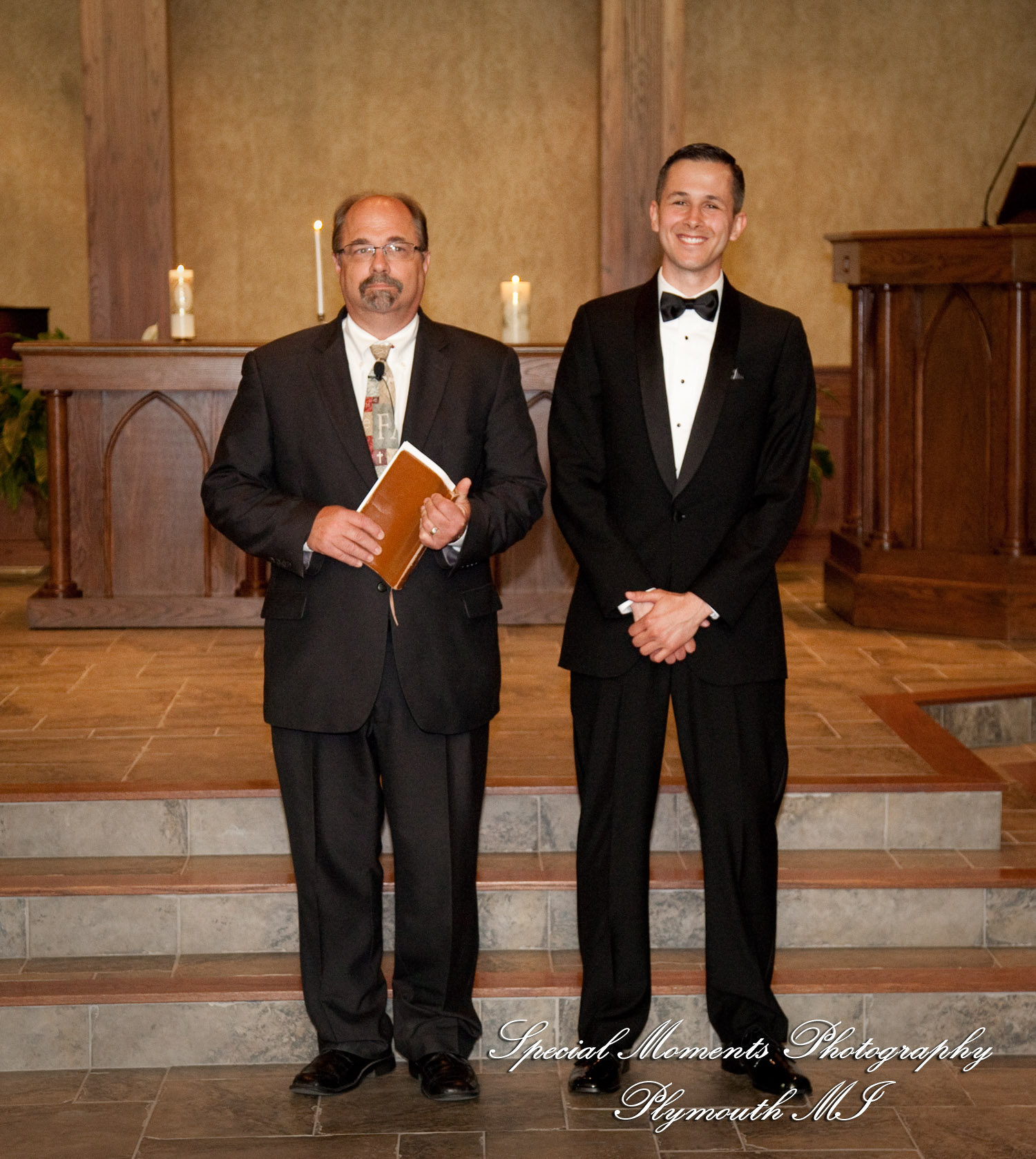 Leah & Caleb at His Church Anglican Church Livonia MI wedding photography