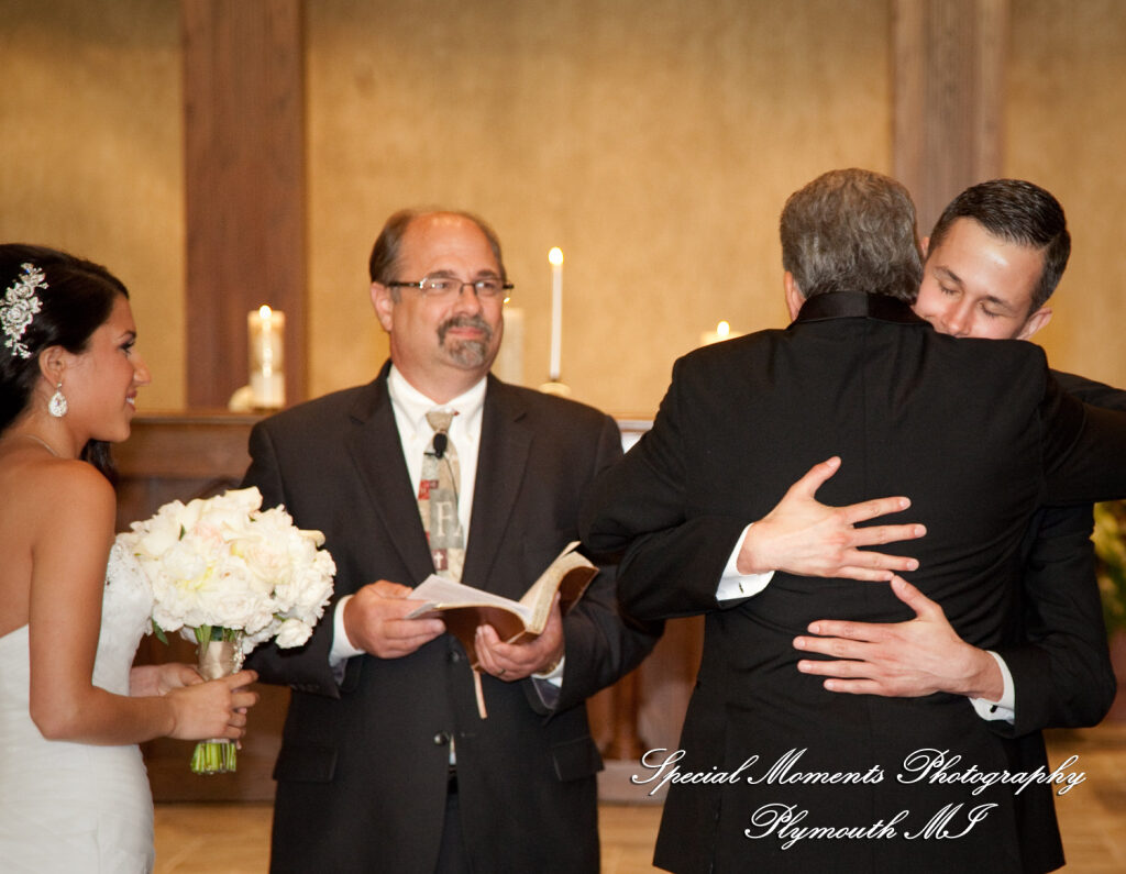 Leah & Caleb at His Church Anglican Church Livonia MI wedding photography