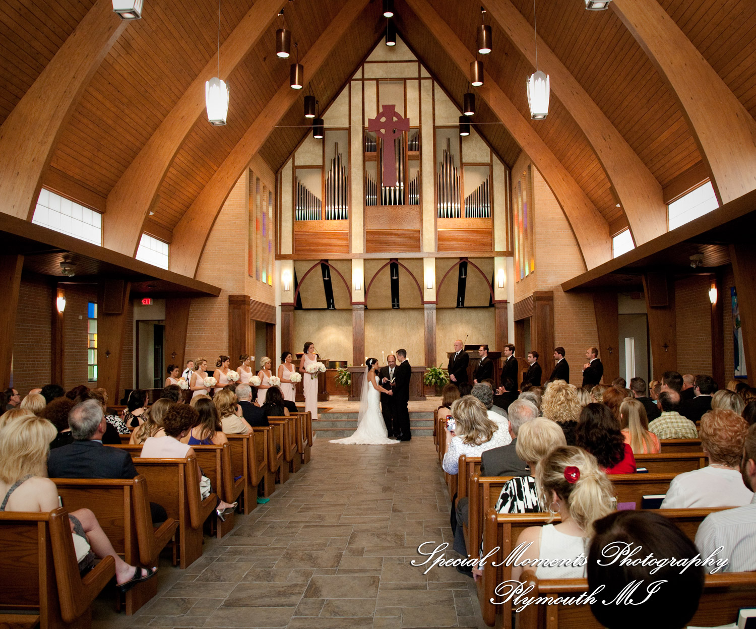Leah & Caleb at His Church Anglican Church Livonia MI wedding photography