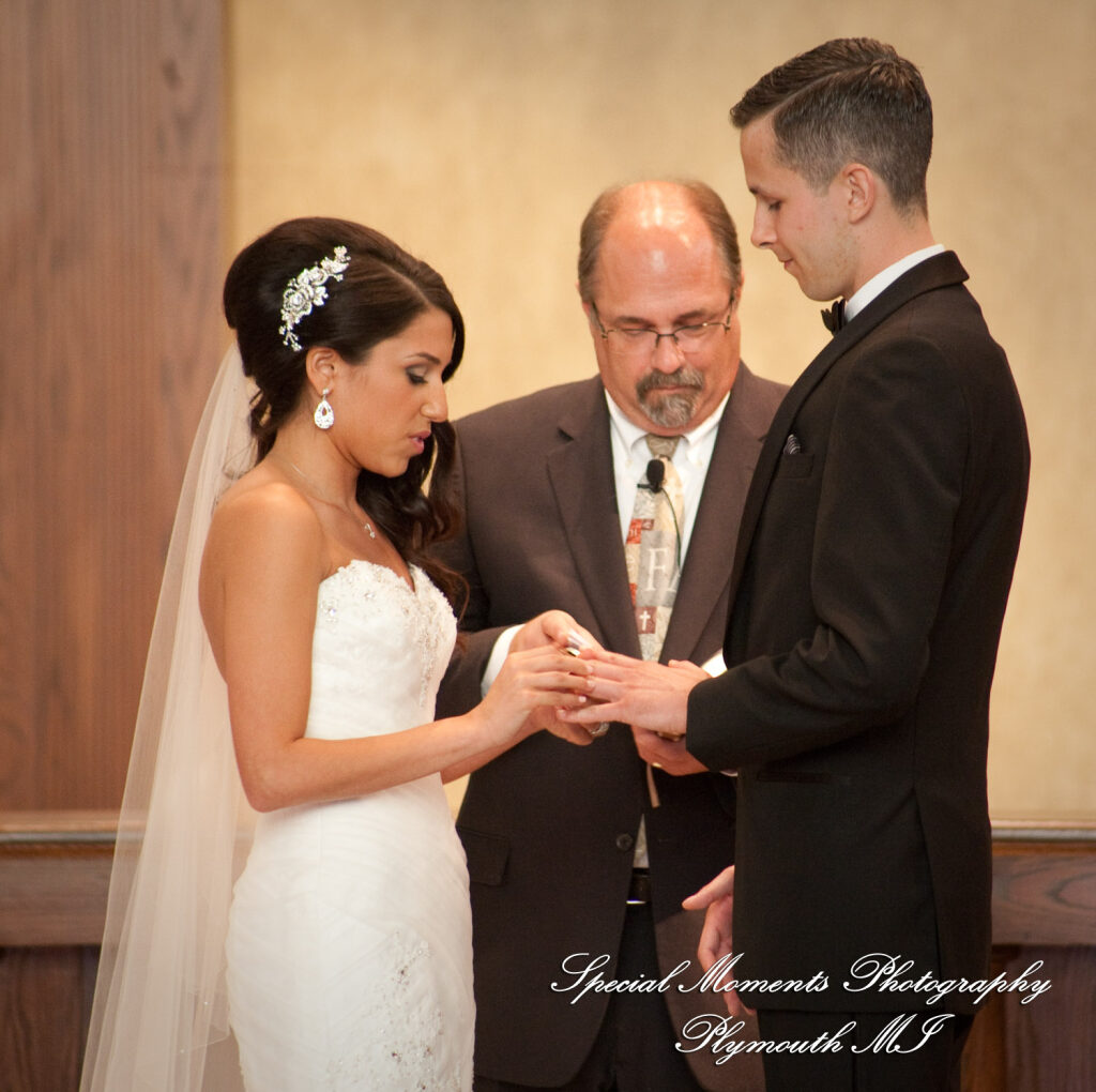Leah & Caleb at His Church Anglican Church Livonia MI wedding photography