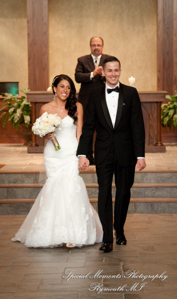 Leah & Caleb at His Church Anglican Church Livonia MI wedding photography