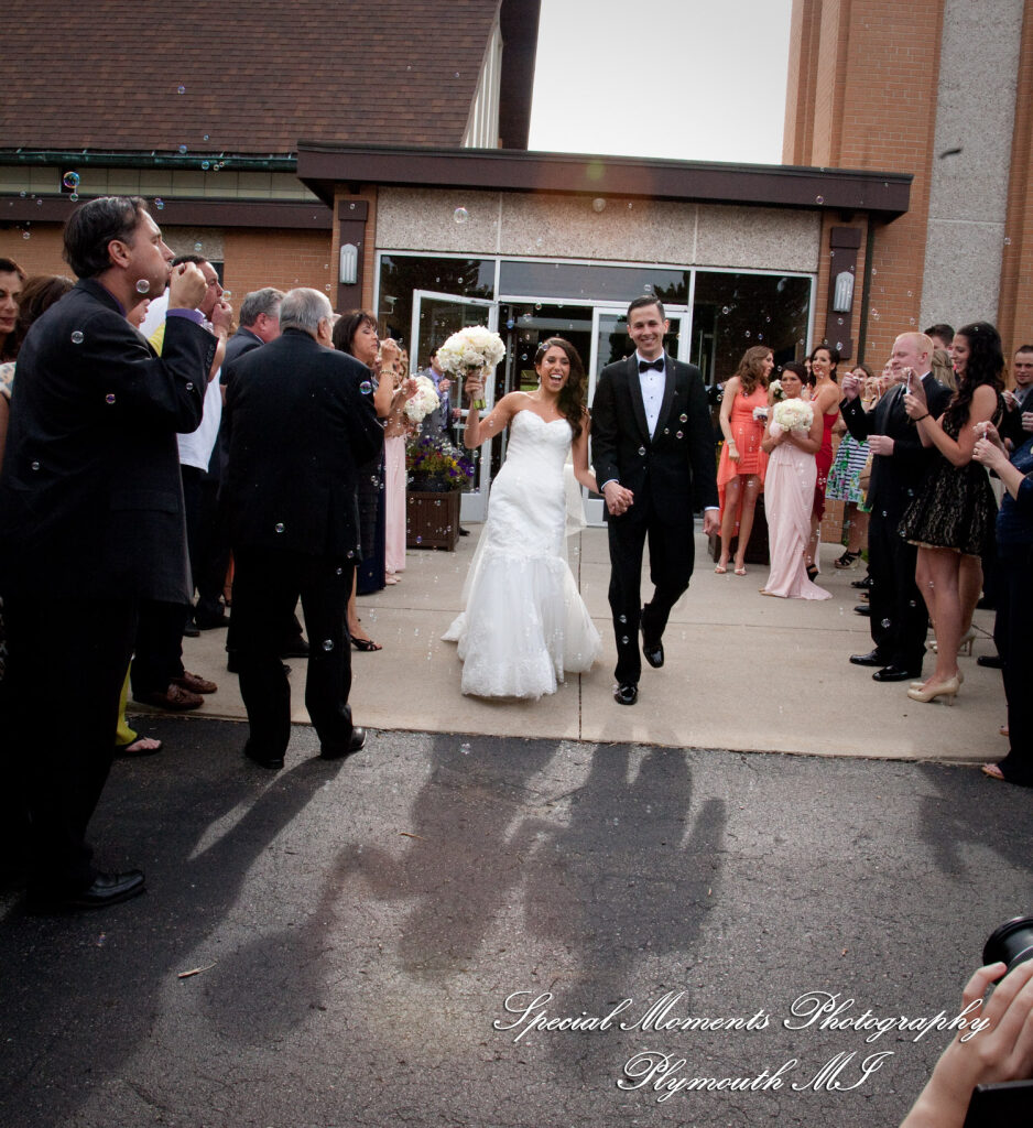 Leah & Caleb at His Church Anglican Church Livonia MI wedding photography