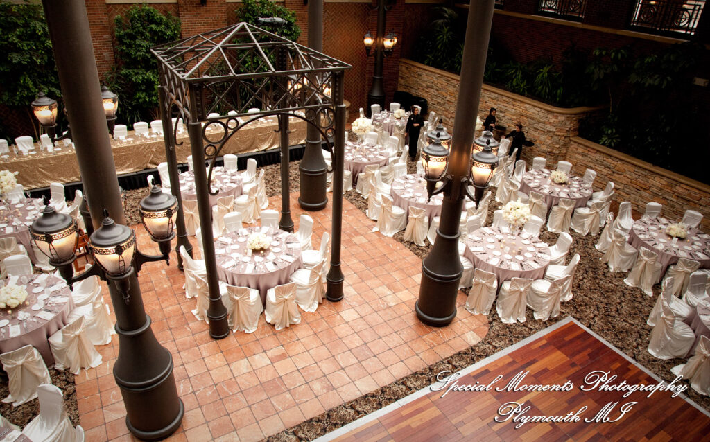 Leah & Caleb at St. John's Resort Ballroom Plymouth MI wedding photography