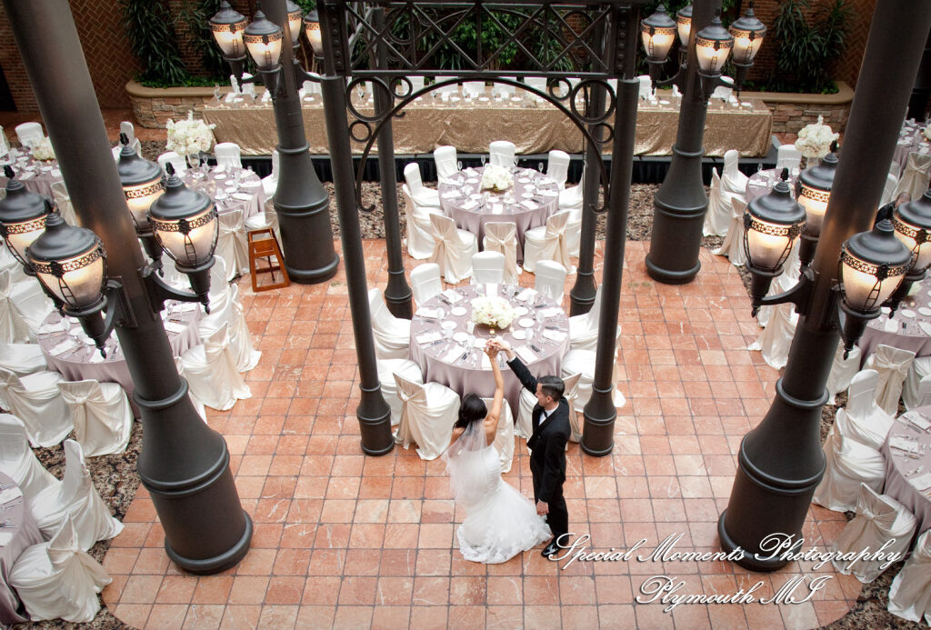 Leah & Caleb at St. John's Resort Ballroom Plymouth MI wedding photography