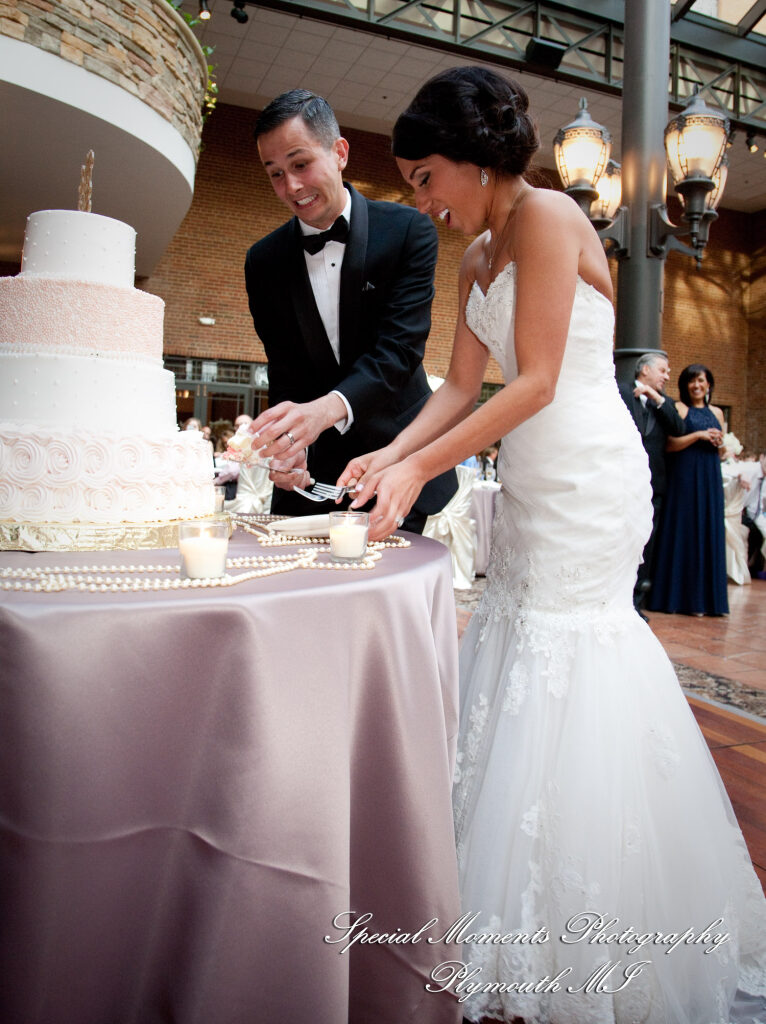 Leah & Caleb at St. John's Resort Ballroom Plymouth MI wedding photography