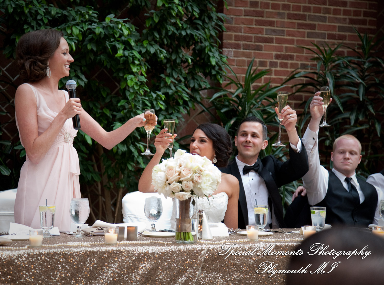 Leah & Caleb at St. John's Resort Ballroom Plymouth MI wedding photography