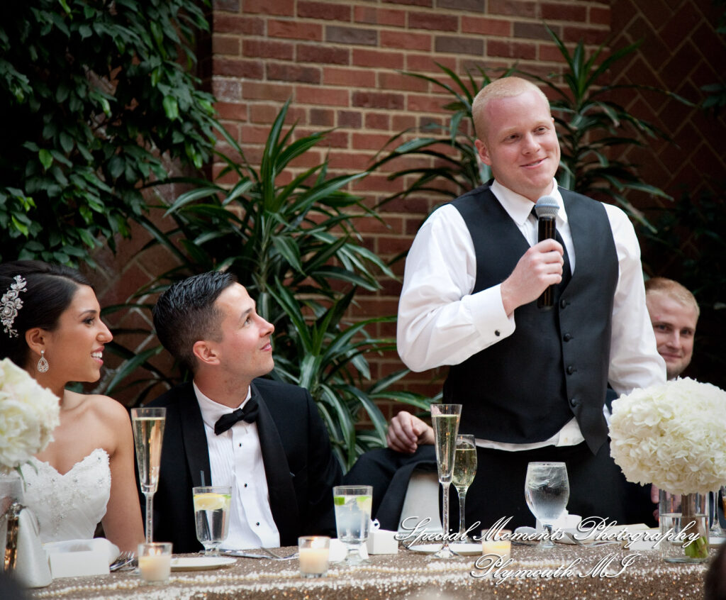 Leah & Caleb at St. John's Resort Ballroom Plymouth MI wedding photography