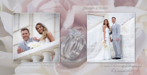 5 Star Coffee Table Design - Robert & Jennifer at Waterview Loft Detroit MI wedding album photography